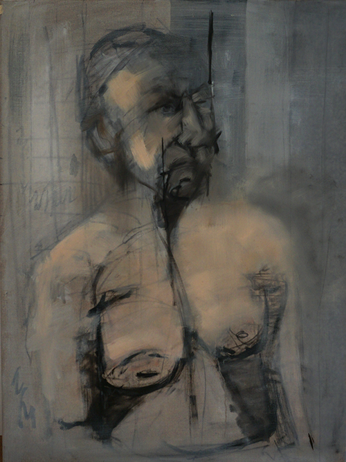 Torso in Graphite